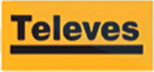 Televes logo, security brand installed by Protech Max