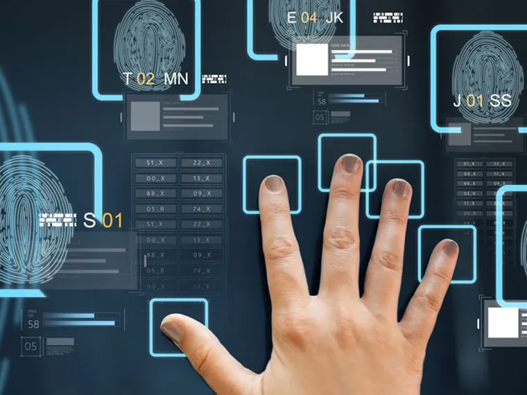 Biometric fingerprint access control system for a Dubai office